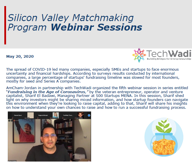 Webinar Session on Fundraising in the Age of Coronavirus - Silicon ...