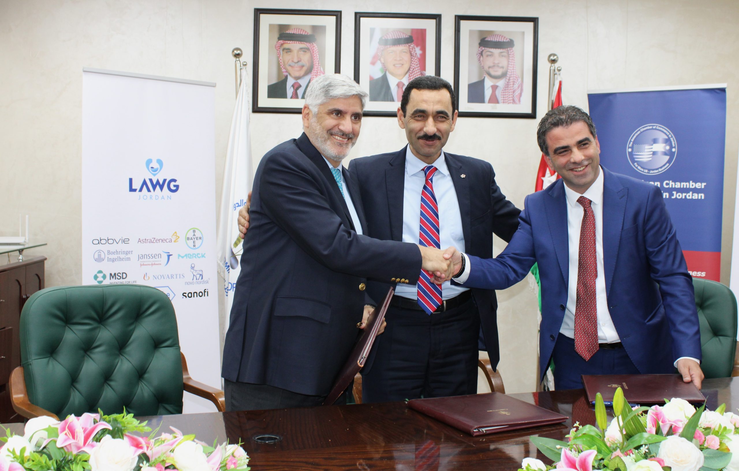 Signing an MoU between JFDA and AmCham-Jordan and PhRMA LAWG – The ...